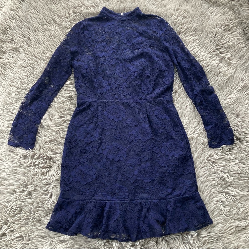 Paper Dolls London- size 12- Blue Lace Dress
